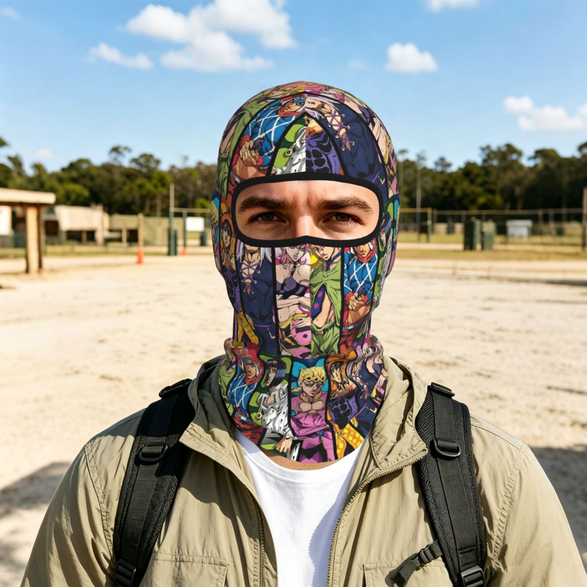 Outdoor Adventure Japan - 조조의 기묘한 모험 로고 일본 애니메이션
