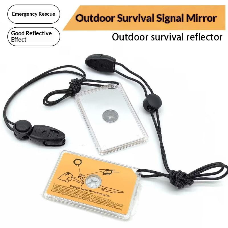 Signal Mirror Rescue - 야외 생존 신호 거울 비상 반사경