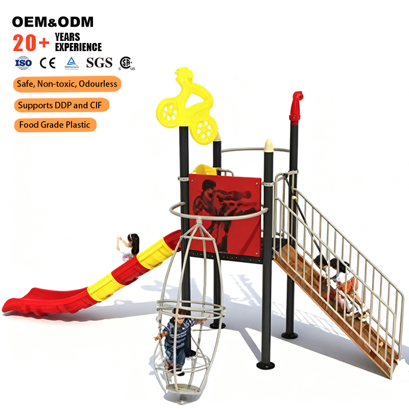2026 친환경 플라스틱-금속 구조 야외 놀이터 활동  - Outdoor Adventure Activities For Kids 리뷰 및 가격