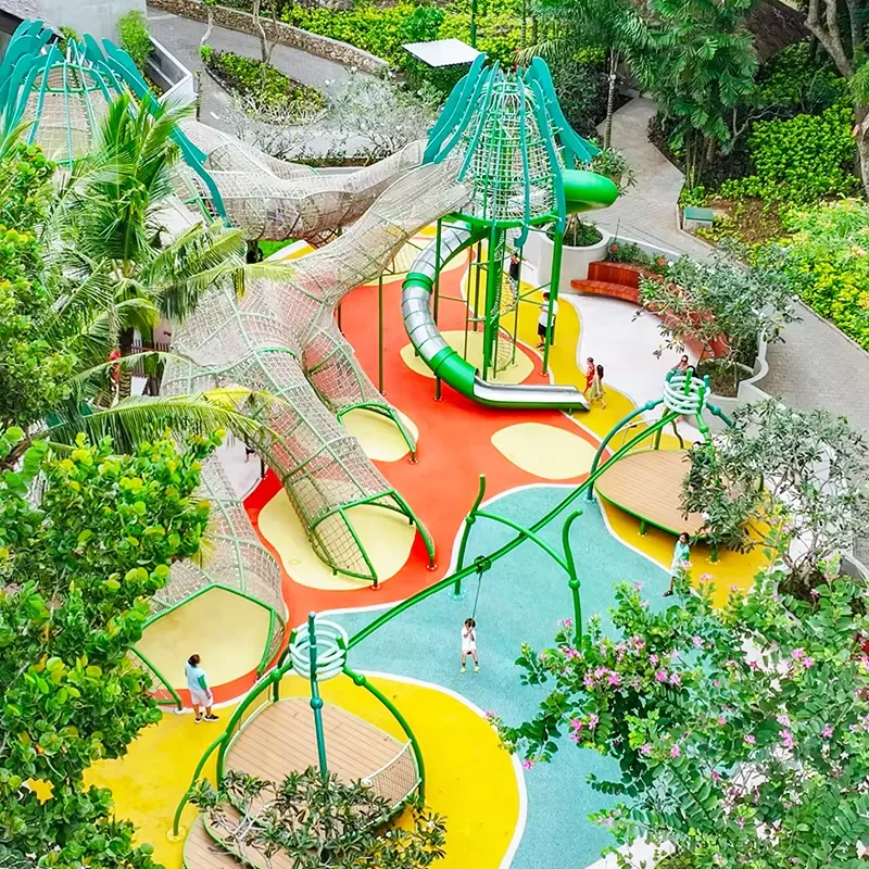 맞춤형 야외 어드벤처 놀이터 리조트 로프 네트 등반 구 - Outdoor Adventure Resorts 리뷰 및 가격